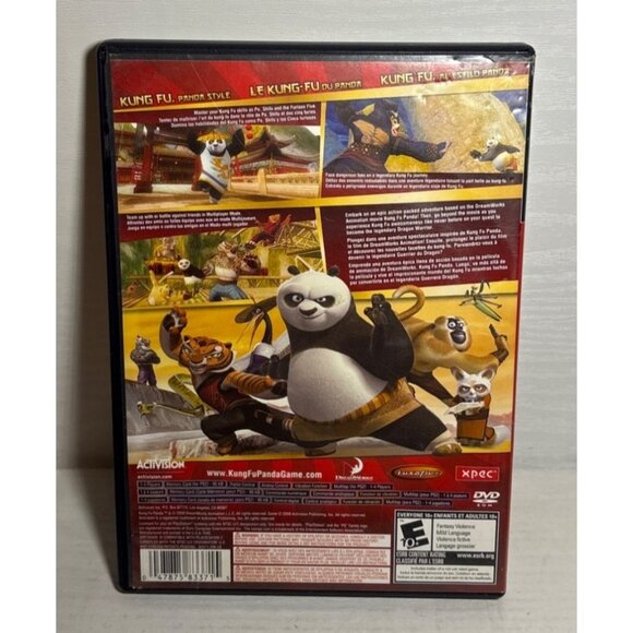 Kung Fu Panda Sony PlayStation 2 Game Complete With Manual Activision 2008 - Picture 2 of 5